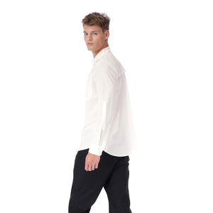 Camisa Para pesca Manga Larga Hombre Pantanal Blanca
